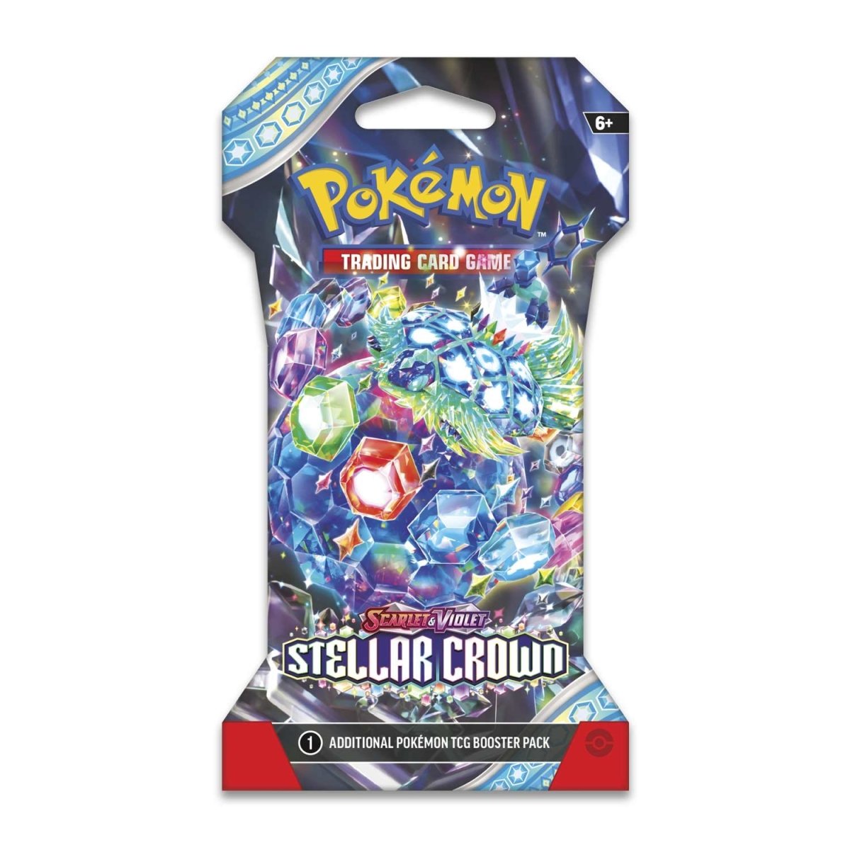 Pokemon Scarlet and Violet - Stellar Crown Sleeved Booster Trading Cards