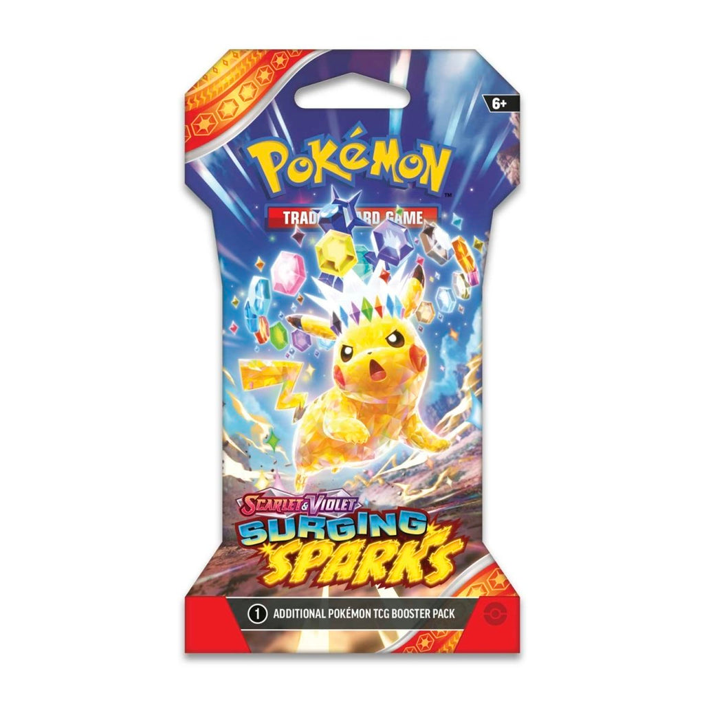 Pokemon Scarlet and Violet - Surging Sparks Sleeved Booster Pack