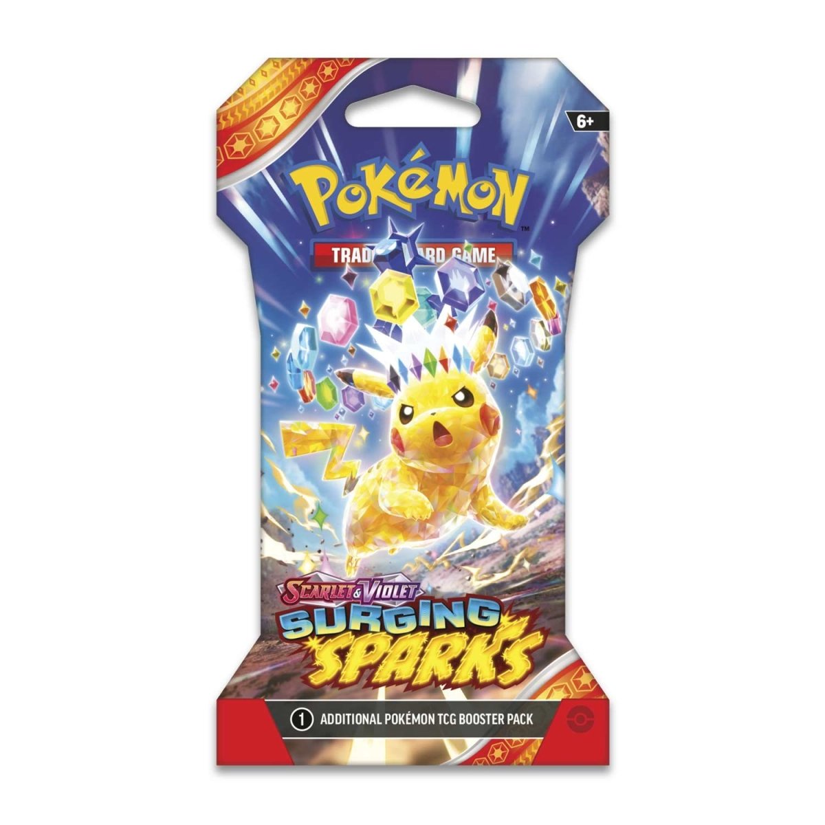 Pokemon Scarlet and Violet - Surging Sparks Sleeved Booster Pack