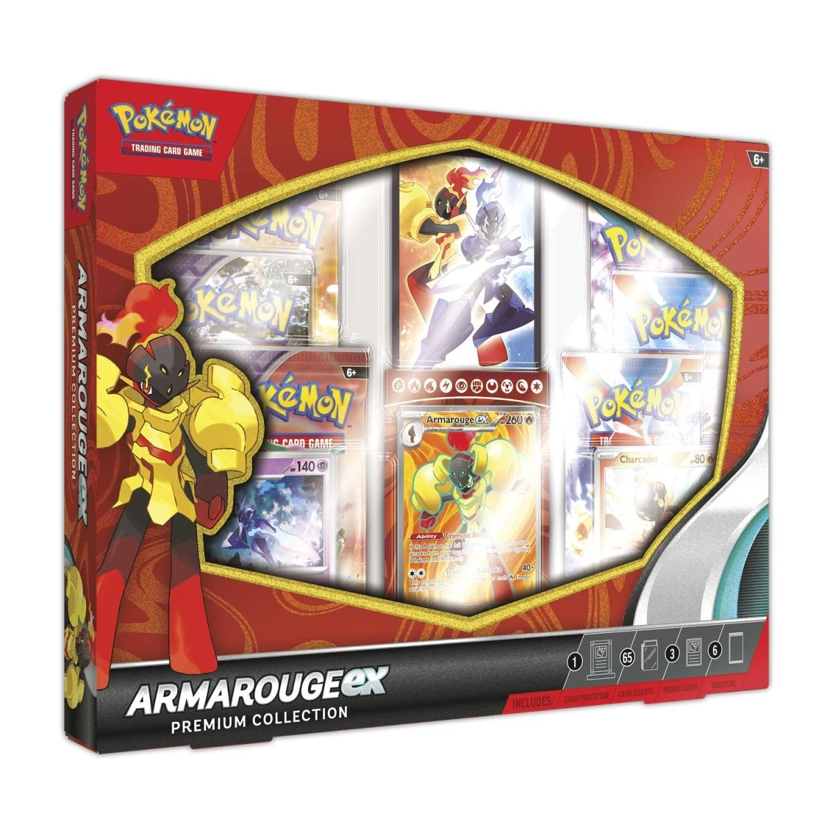 Pokemon Scarlet and Violet - Temporal Forces Armarouge EX Premium Collection