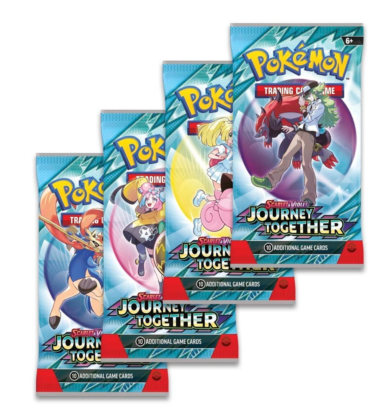 Pokemon Scarlet and Violet - Journey Together Trading Cards