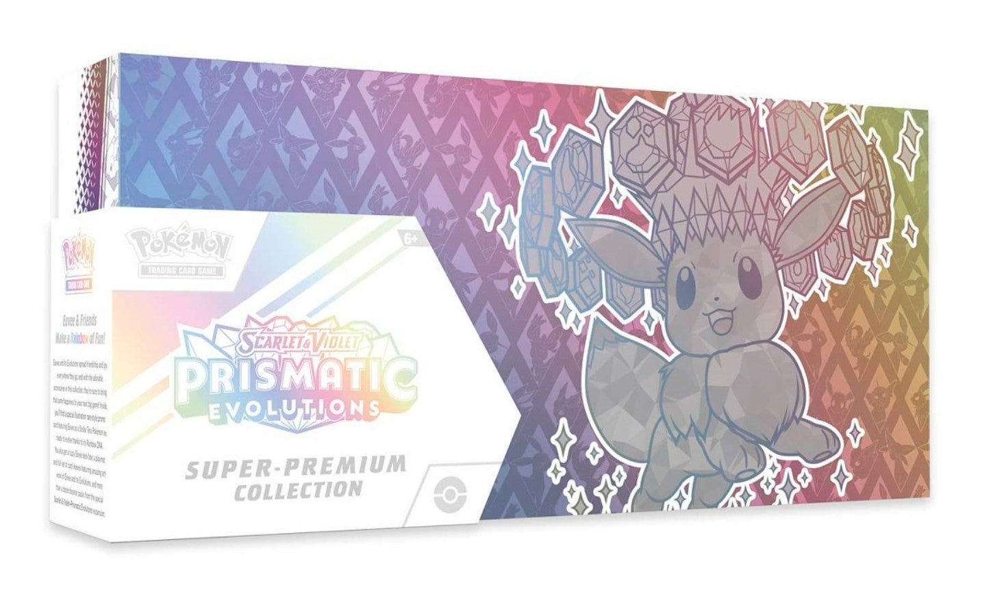 Pokemon Scarlet & Violet Prismatic Evolutions Super Premium Collection Trading Cards