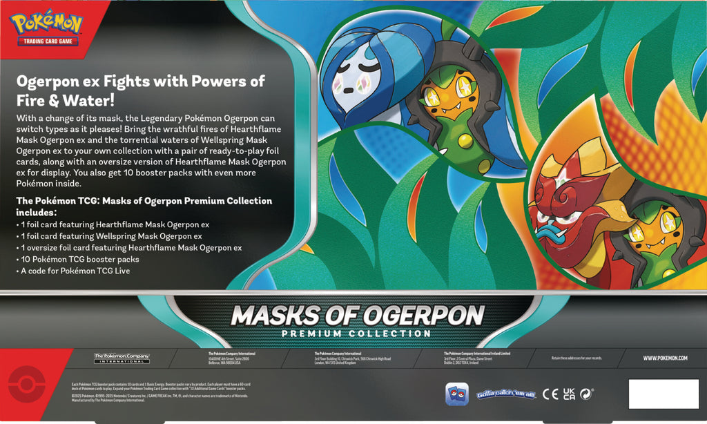 Masks of Ogerpon Premium Collection Trading Cards