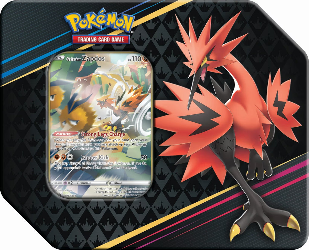 Pokemon Sword and Shield - Crown Zenith Tin Trading Cards