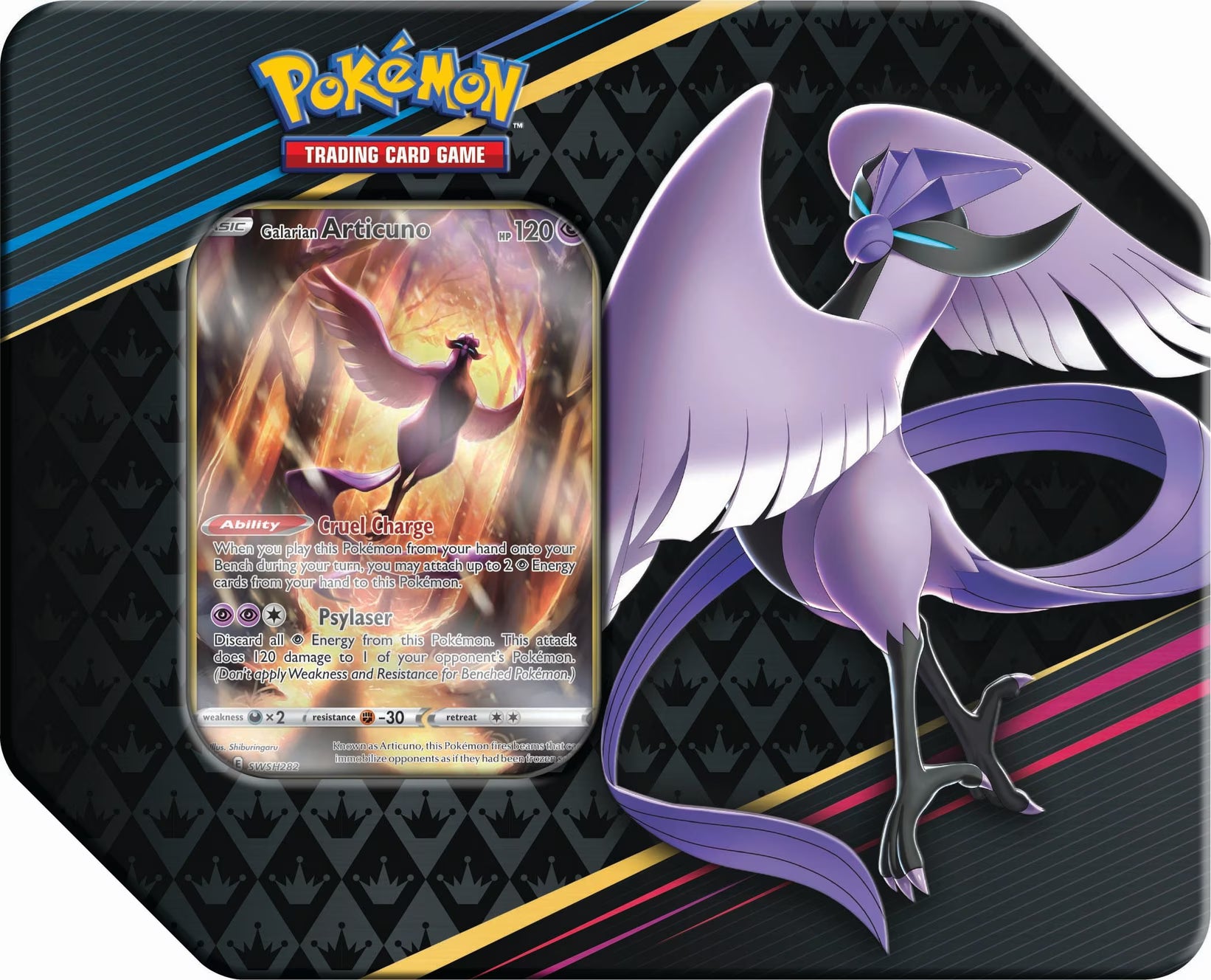 Pokemon Sword and Shield - Crown Zenith Tin Trading Cards