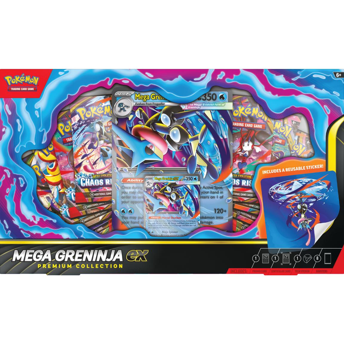 Pokemon Mega Greninja ex Premium Collection Trading Cards