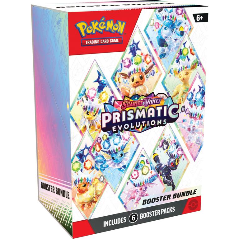 Pokemon Scarlet & Violet Prismatic Evolutions Booster Bundle Trading Cards