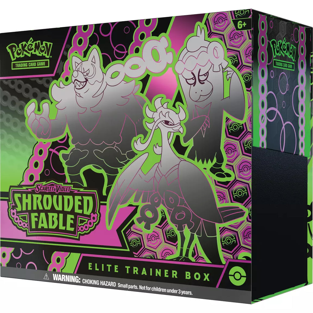 Pokemon Scarlet and Violet - Shrouded Fable Elite Trainer Box