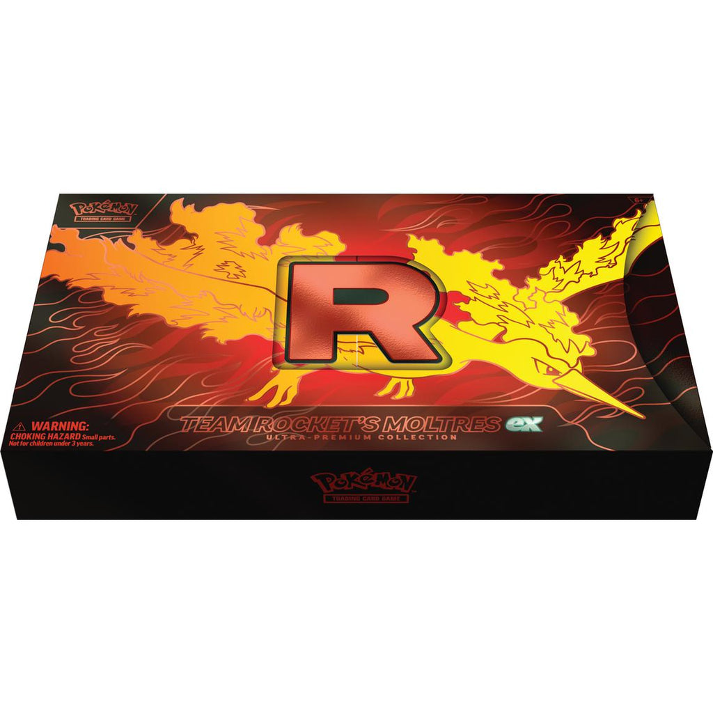 Pokemon Team Rocket Moltres ex Ultra-Premium Collection Trading Cards