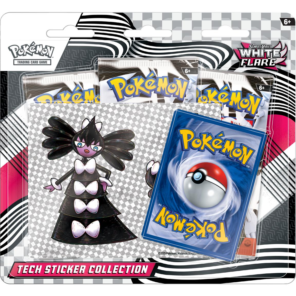 Pokemon Scarlet and Violet - White Flare Tech Sticker Collection Trading Cards