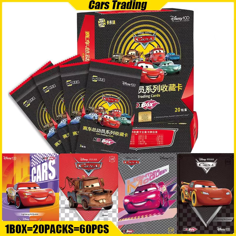 Kakawow HotBox Cars Trading Cards