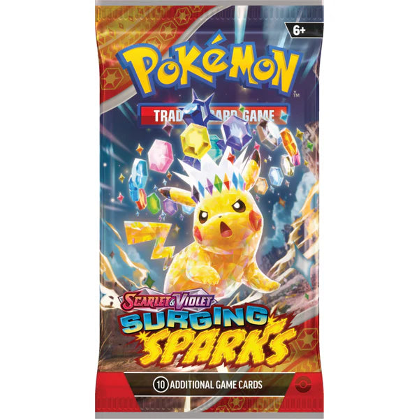 Pokemon Scarlet and Violet - Surging Sparks Trading Cards Pack Auction