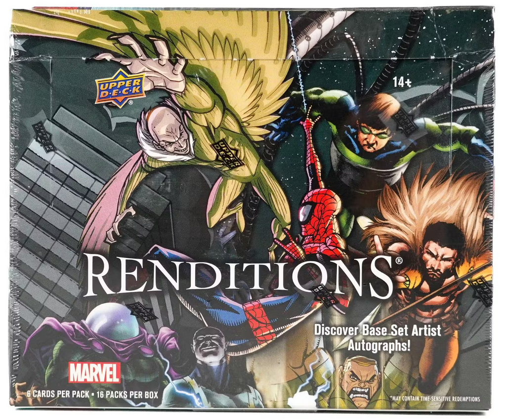 2024 Upper Deck Marvel Renditions Spider-Man Hobby Trading Cards