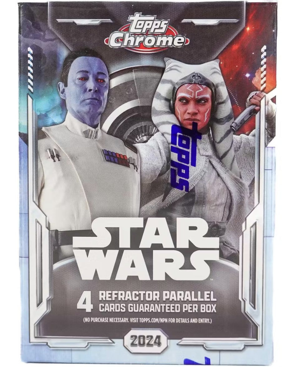 2024 Topps Chrome Star Wars Blaster Trading Cards