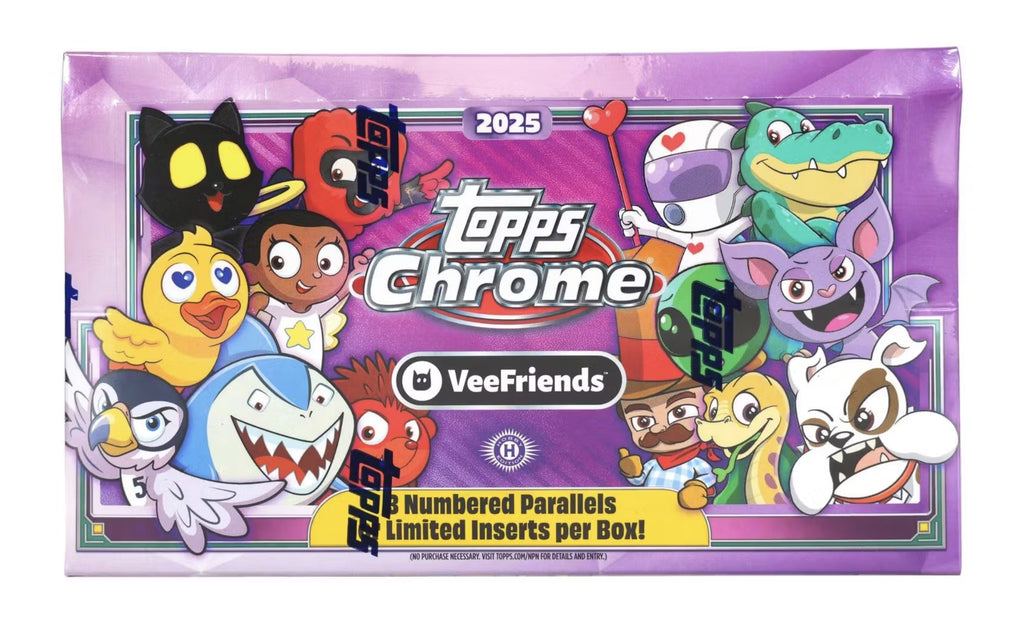 2025 Topps Chrome VeeFriends Hobby Trading Cards