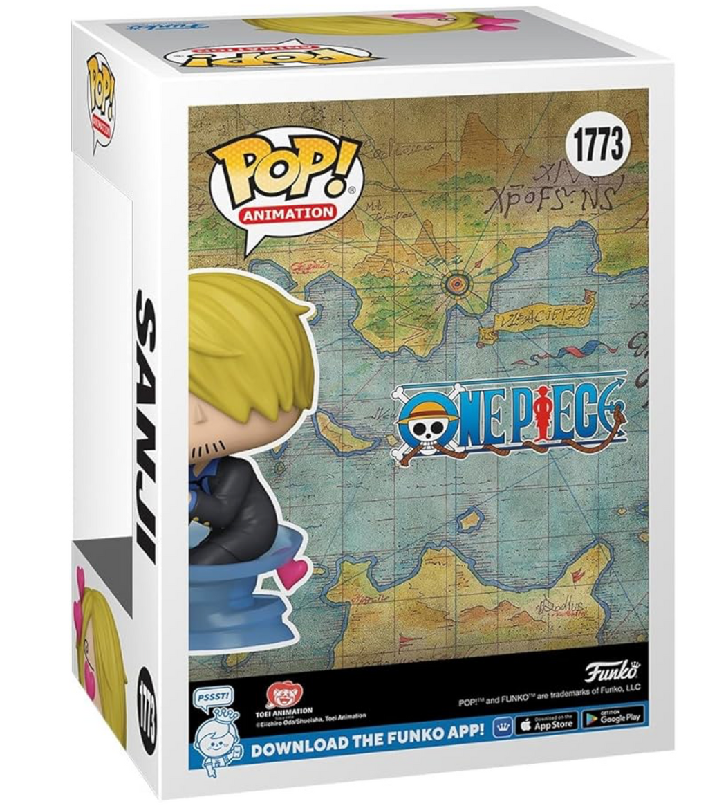 Funko POP! One Piece Sanji Signed by Taz Skylar