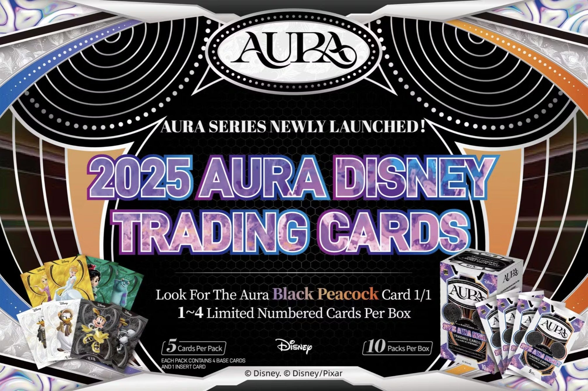 2025 Kakawow Disney Aura Hobby Trading Cards