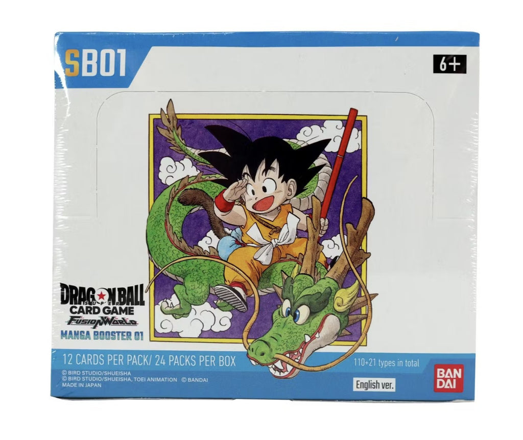 Dragon Ball Super Fusion Worlds Manga Booster 01 Trading Cards