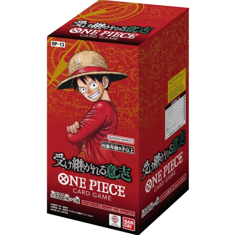 One Piece Carrying On His Will Japanese Trading Cards