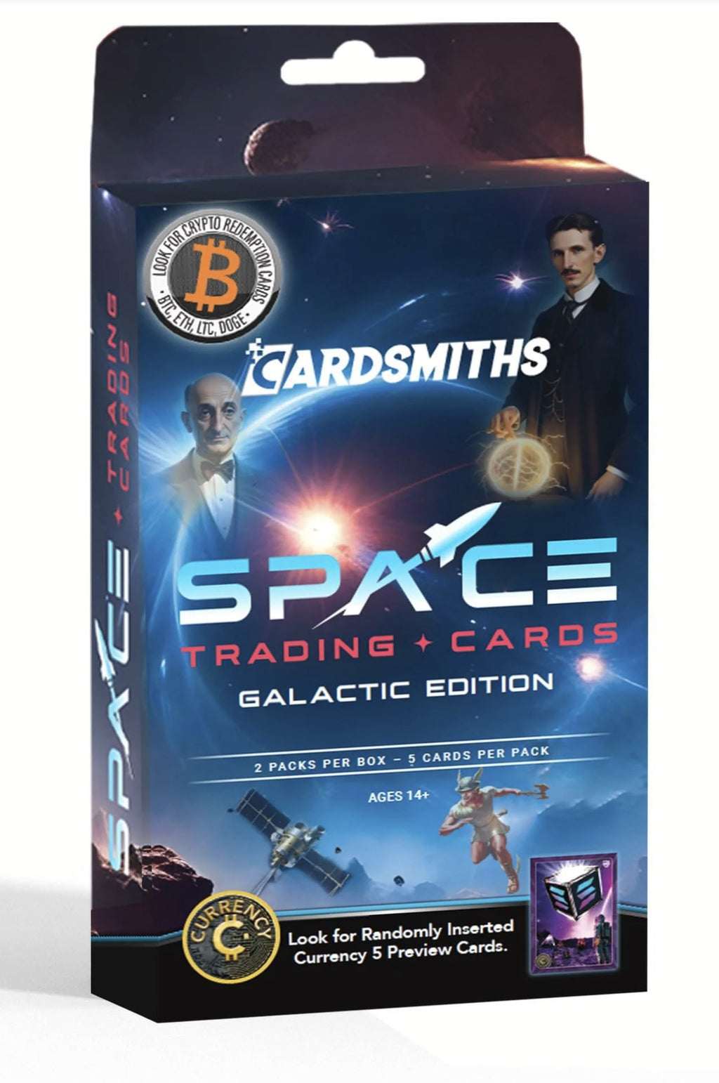 Cardsmiths Space Galactic Edition Collector Box Trading Cards