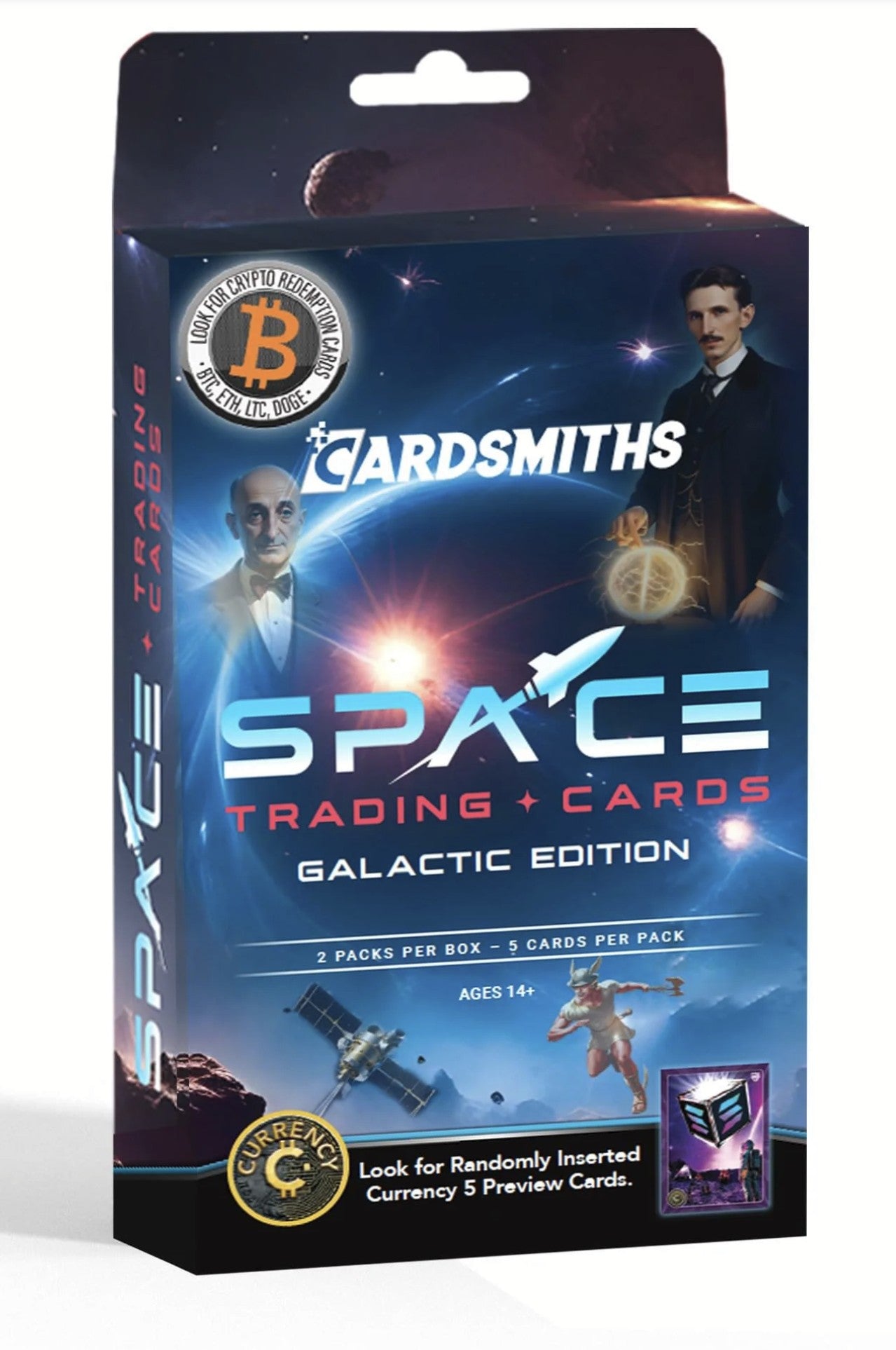 Cardsmiths Space Galactic Edition Collector Box Trading Cards