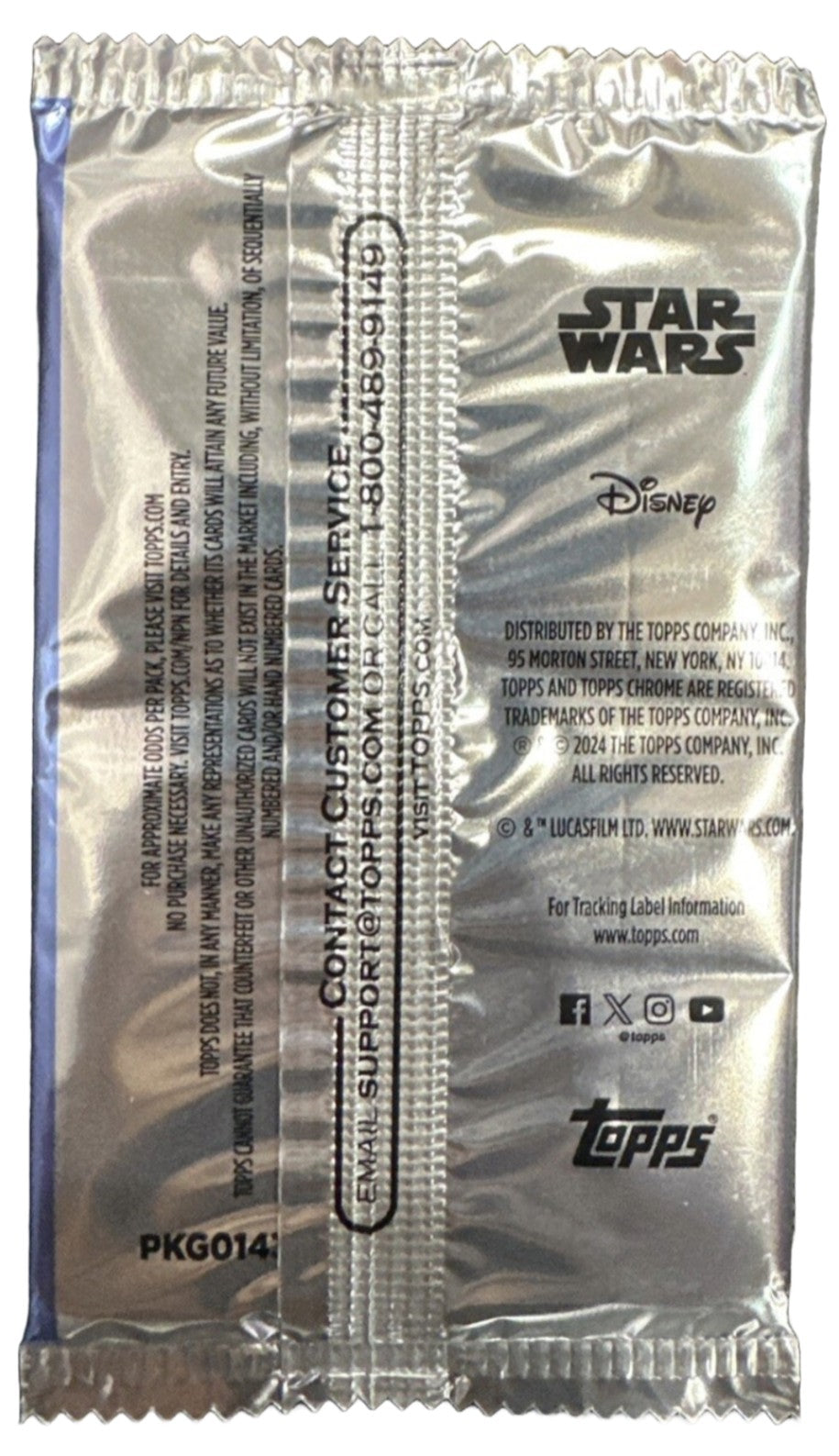 2024 Topps Star Wars National Convention Chrome Silver Pack