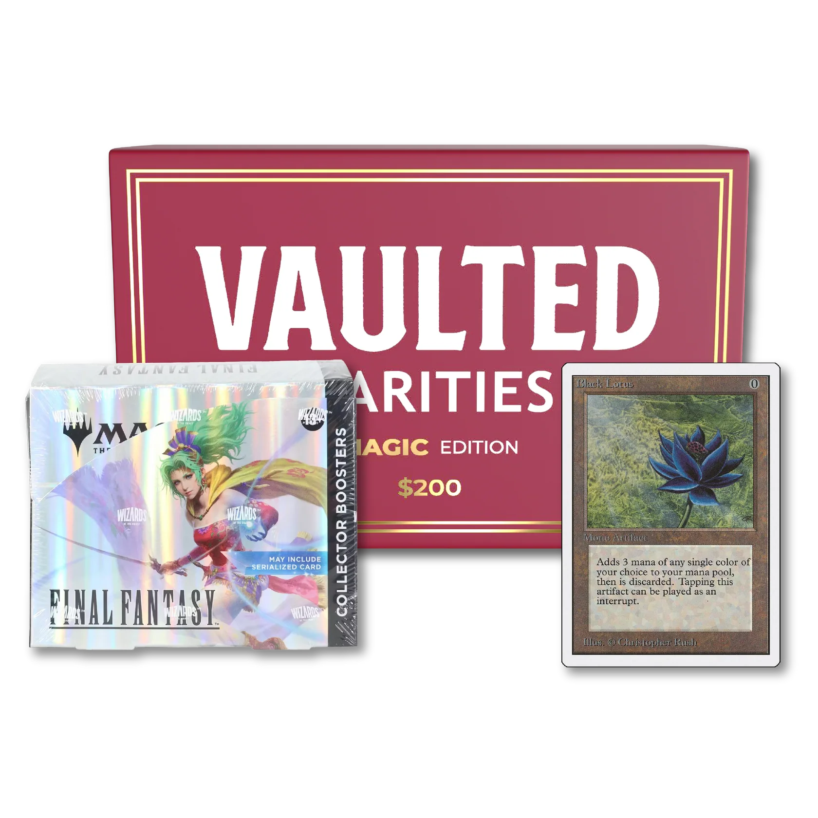 Vaulted Rarities: Magic the Gathering Premium Box (Red Edition)