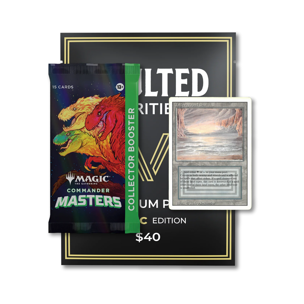 Vaulted Rarities: Magic the Gathering Premium Pack (Black Edition)