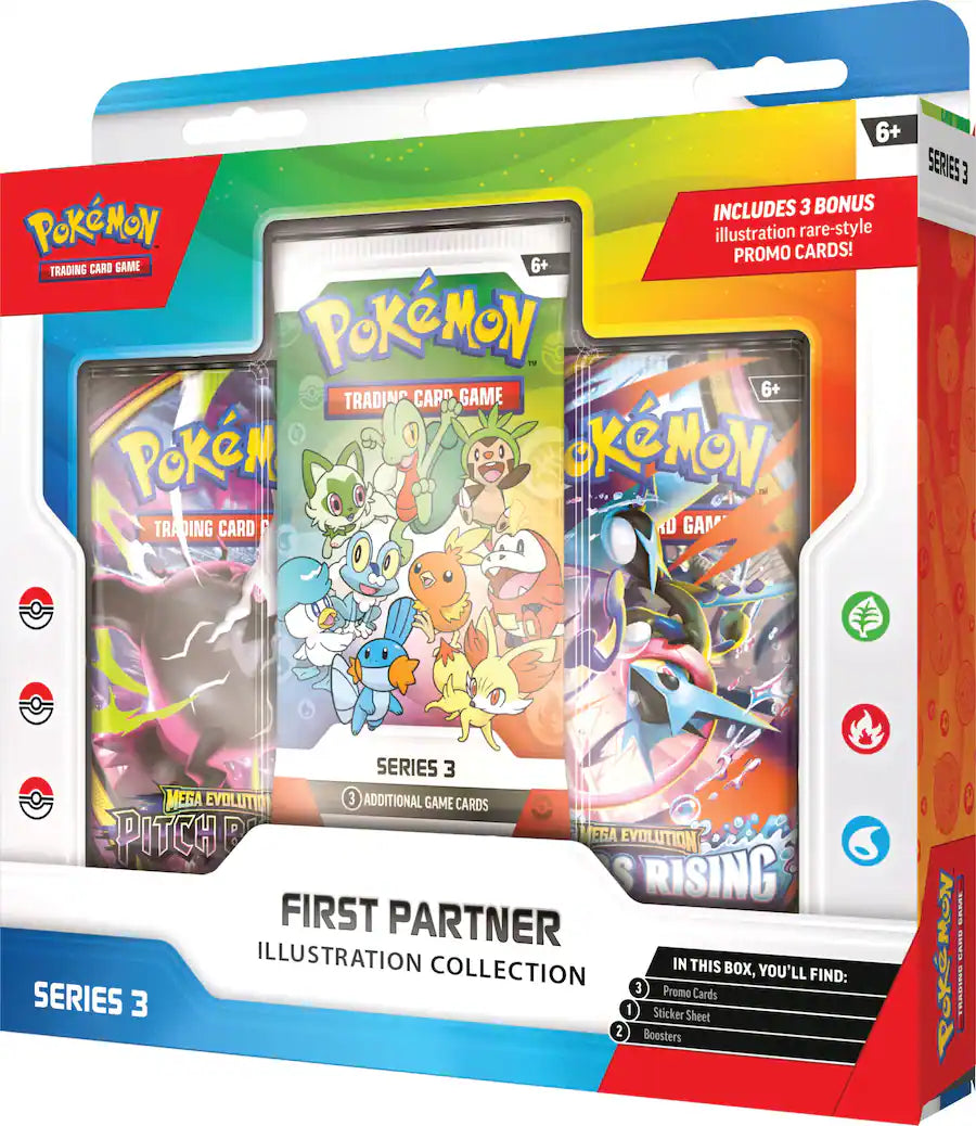 Pokemon First Partner Illustration Collection Series 3 Trading Cards