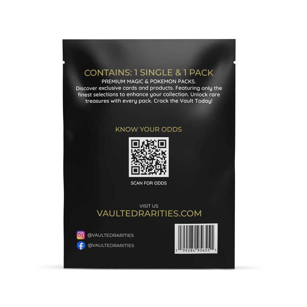 Vaulted Rarities: Magic the Gathering Premium Pack (Black Edition)