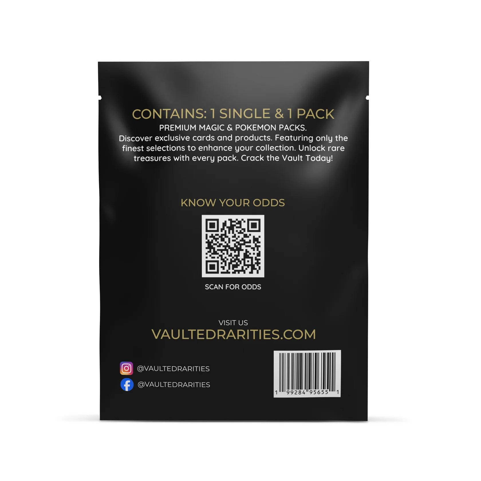 Vaulted Rarities: Magic the Gathering Premium Pack (Black Edition)