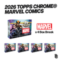 2026 Topps Chrome Marvel 4 Box Break 201