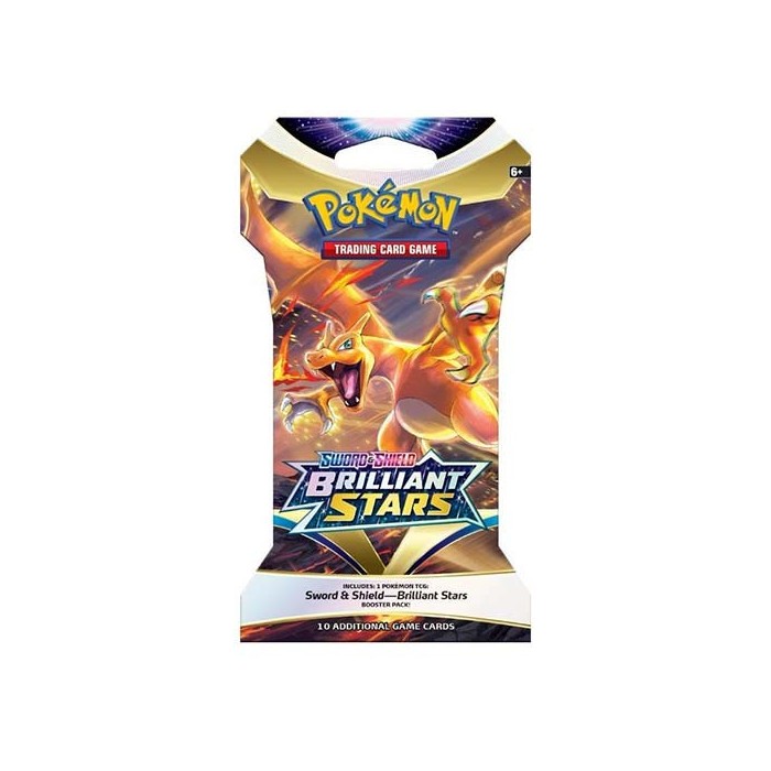 Pokemon Sword and Shield - Brilliant Stars Sleeved Booster Pack