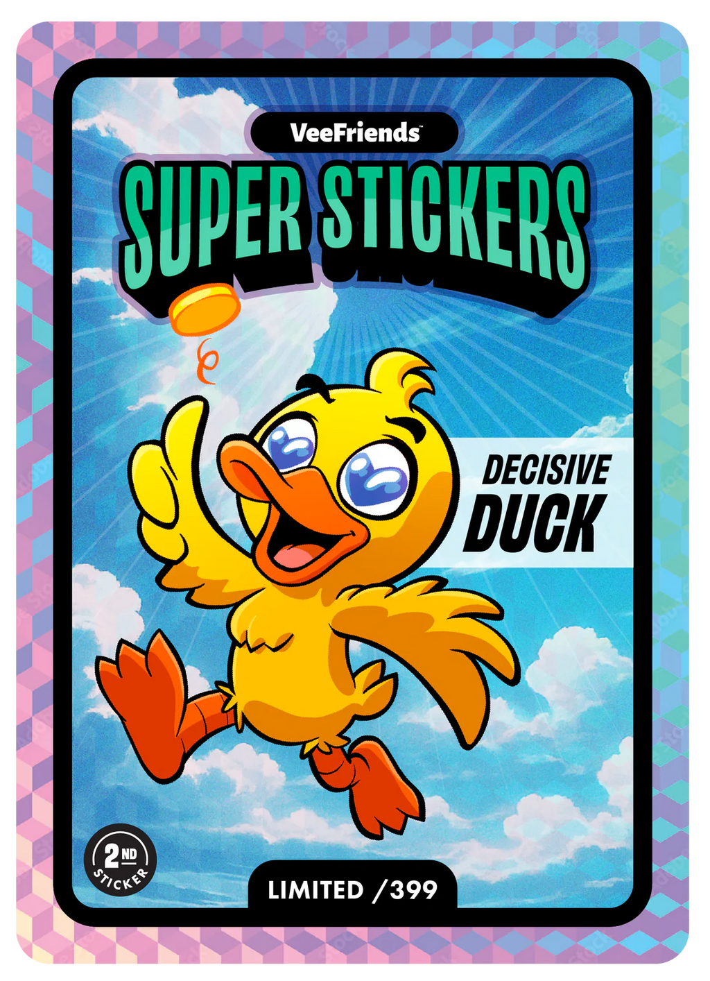 2025 VeeFriends Super Stickers Manga Series Trading Cards