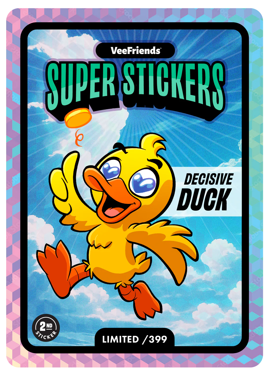 2025 VeeFriends Super Stickers Manga Series Trading Cards