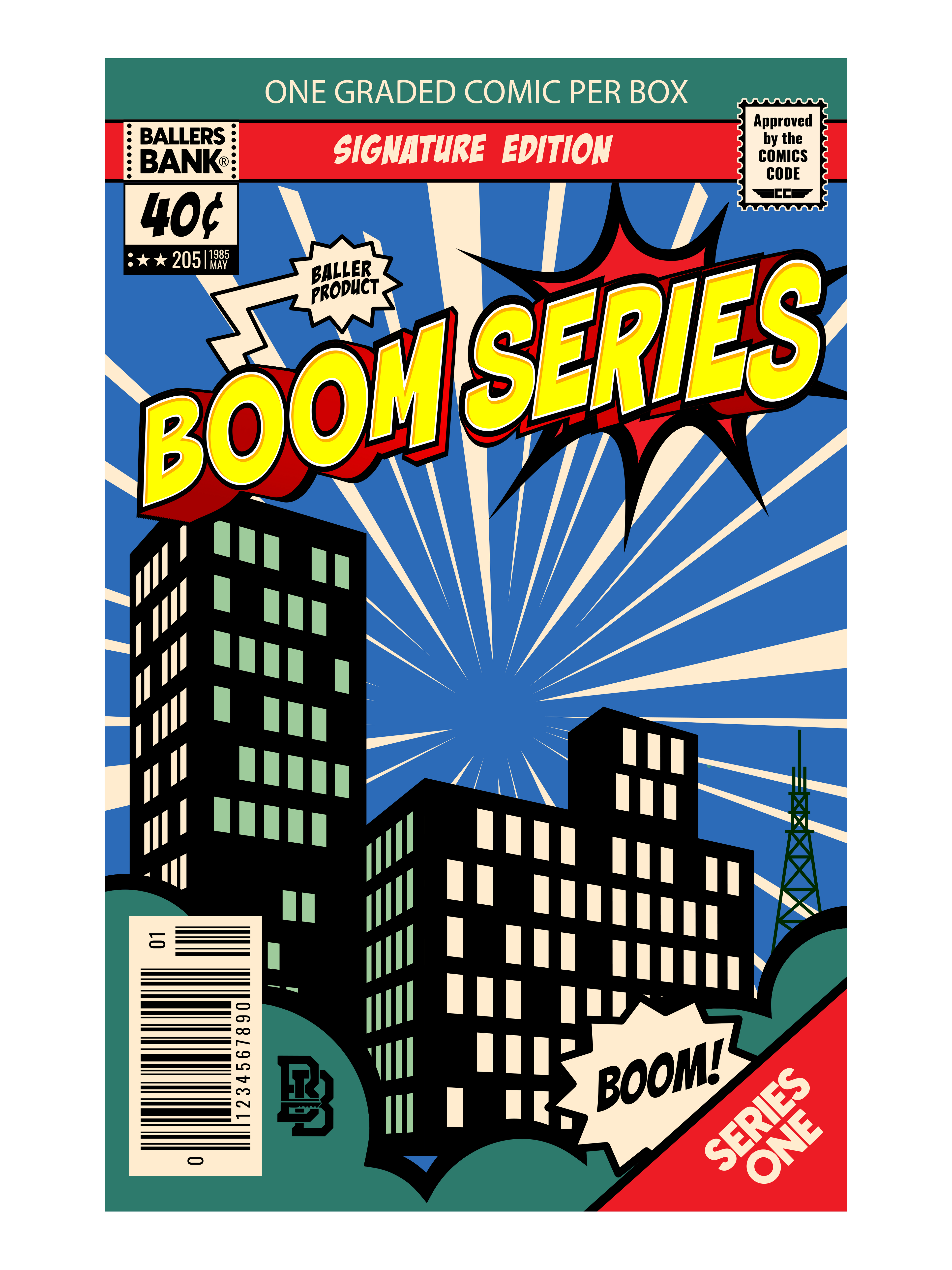 Ballers Bank Boom Series Comic Book