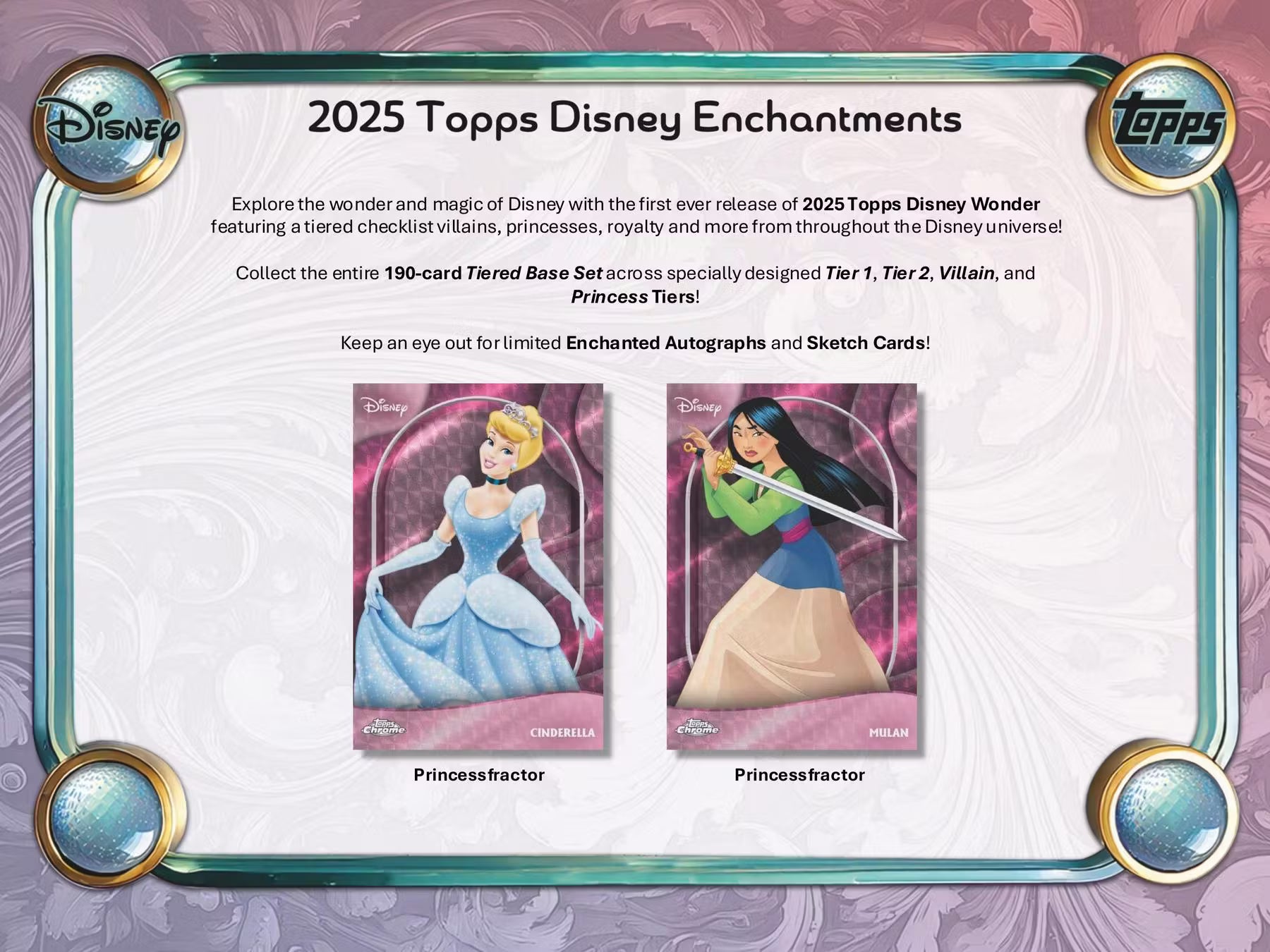 2025 Topps Disney Wonder Hobby Trading Cards