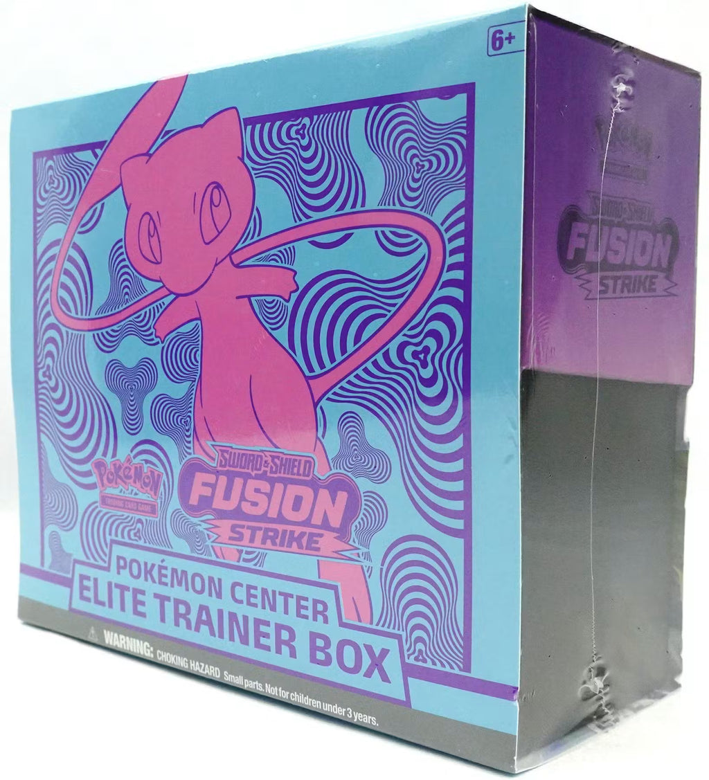 Pokemon Sword and Shield - Fusion Strike Pokemon Center Elite Trainer Trading Cards