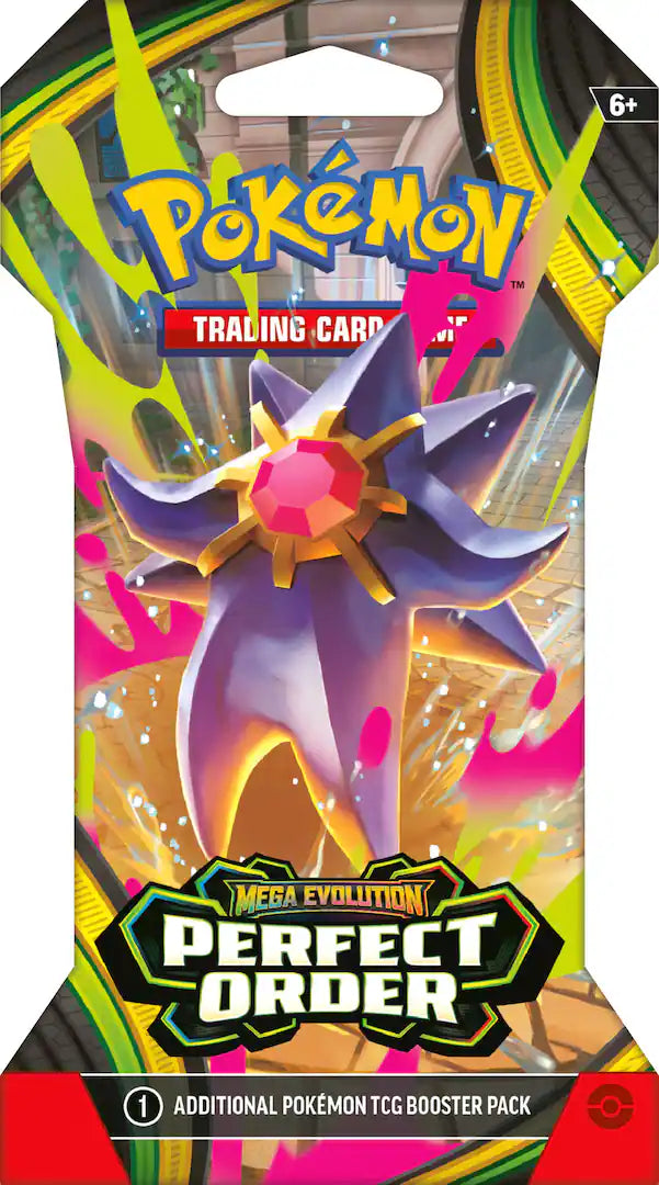 Pokemon Mega Evolution Perfect Order Sleeved Booster Trading Cards