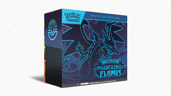 Pokemon Mega Evolution Phantasmal Flames Elite Trainer Box Trading Cards