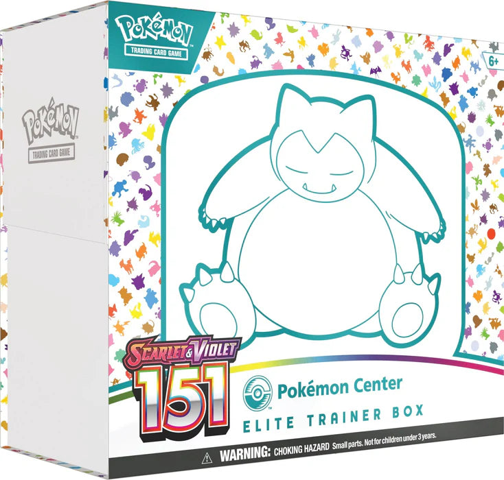 Pokemon Scarlet and Violet - 151 Pokemon Center Elite Trainer Trading Cards