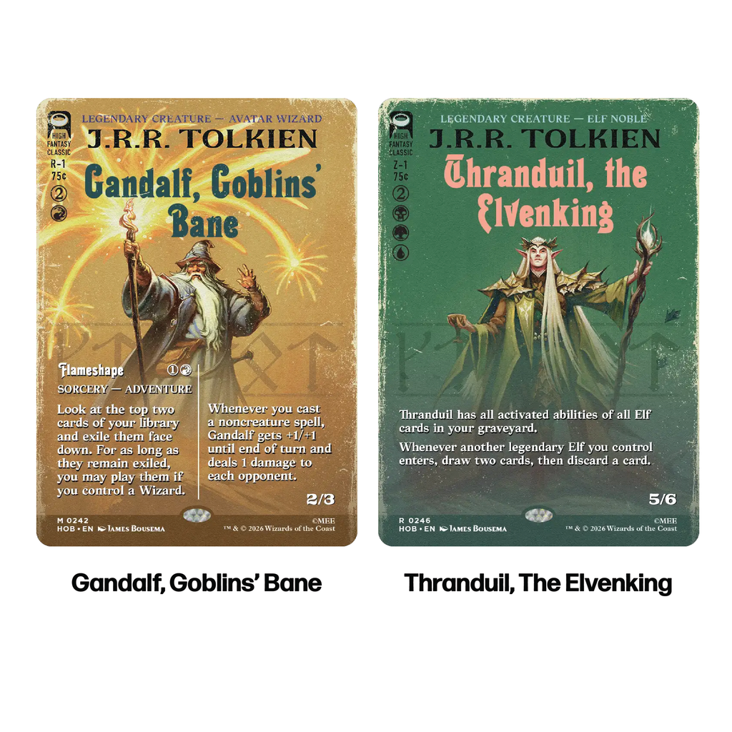 MTG The Hobbit Collector Booster Pack | 15 Cards, 11-13 FOILS Per Pack | Gleaming Gold Smaug Headliner Chase | Magic: The Gathering LOTR 2026