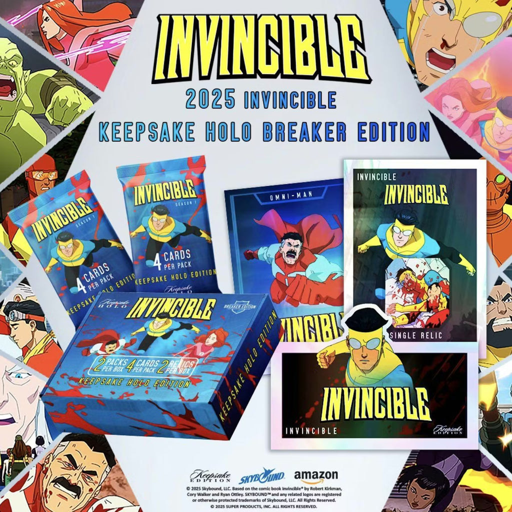 Keepsake Invincible 1st Edition Season 1 Holo Breaker Edition Trading Cards