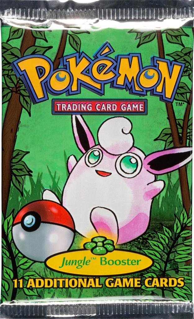 Pokemon Wizards of the Coast Jungle Trading Cards