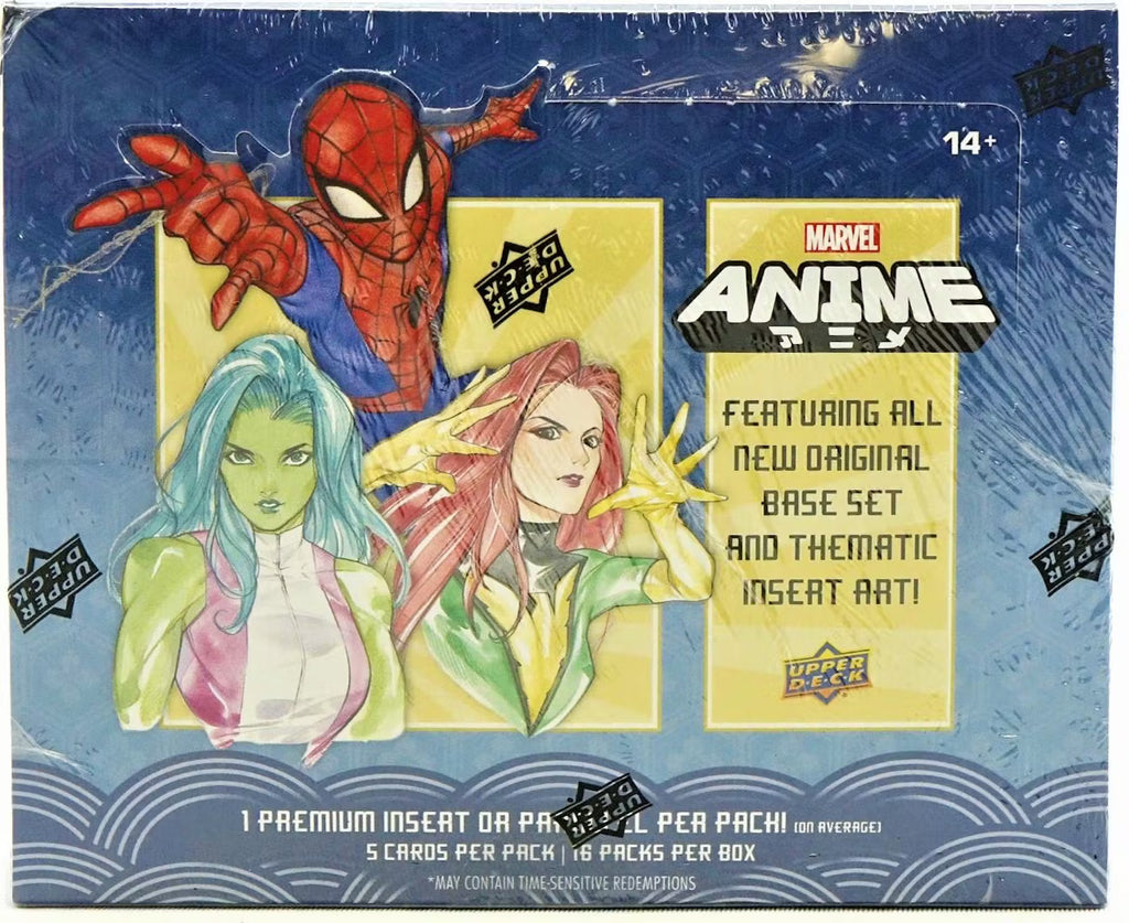 2020 Upper Deck Marvel Anime Hobby Trading Cards