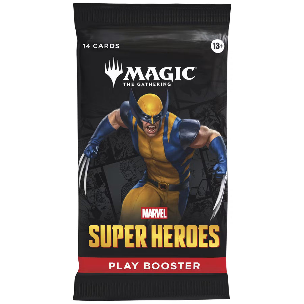 Magic the Gathering Marvel Super Heroes Play Booster Trading Cards