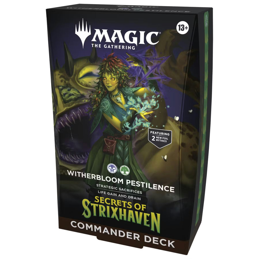 Magic the Gathering Secrets of Strixhaven Commander Deck Trading Cards