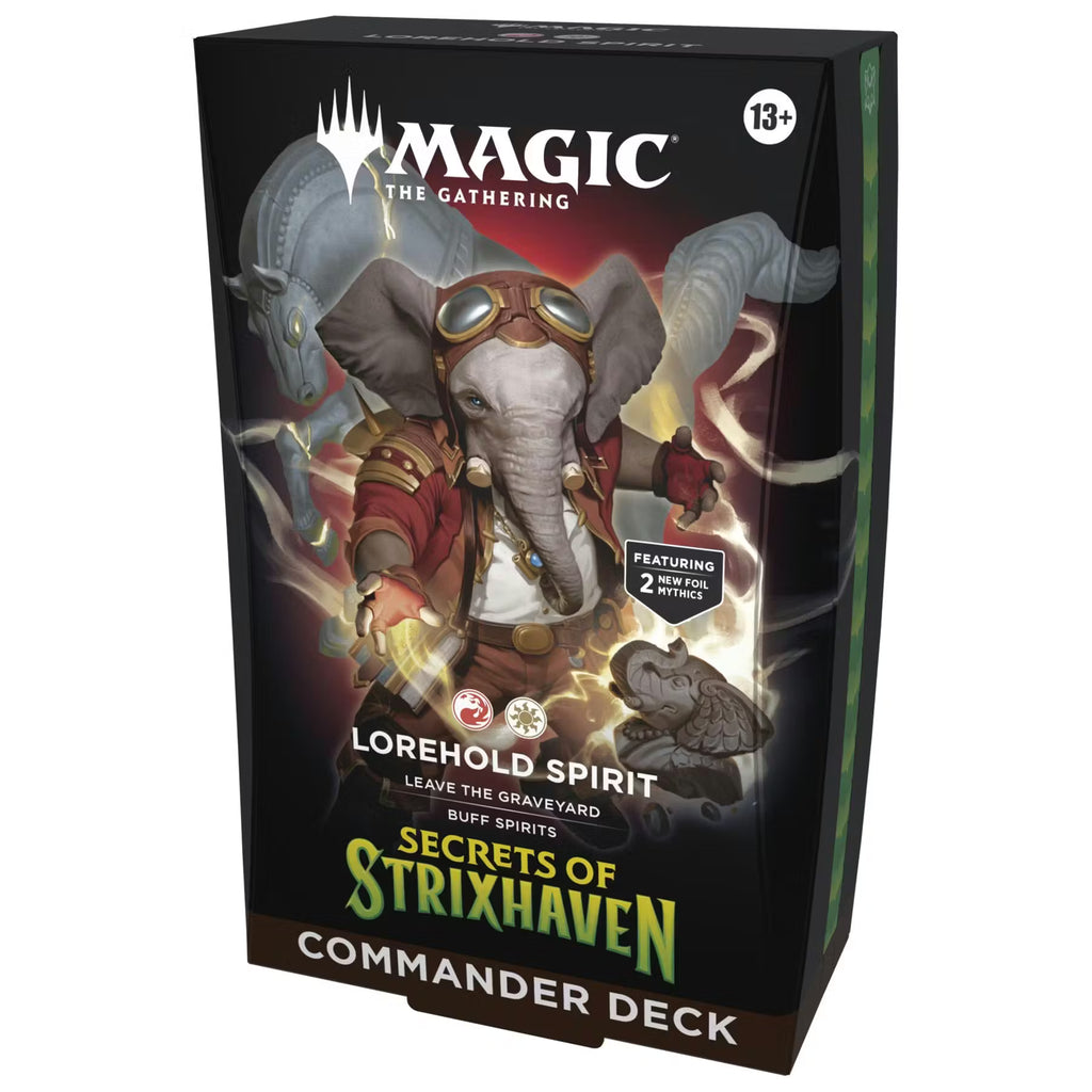 Magic the Gathering Secrets of Strixhaven Commander Deck Trading Cards