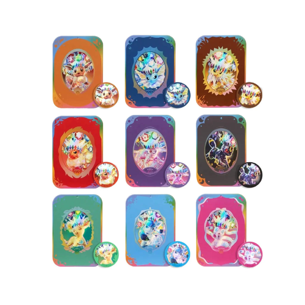 Pokemon Chinese Terastal Gathering Tin Trading Cards