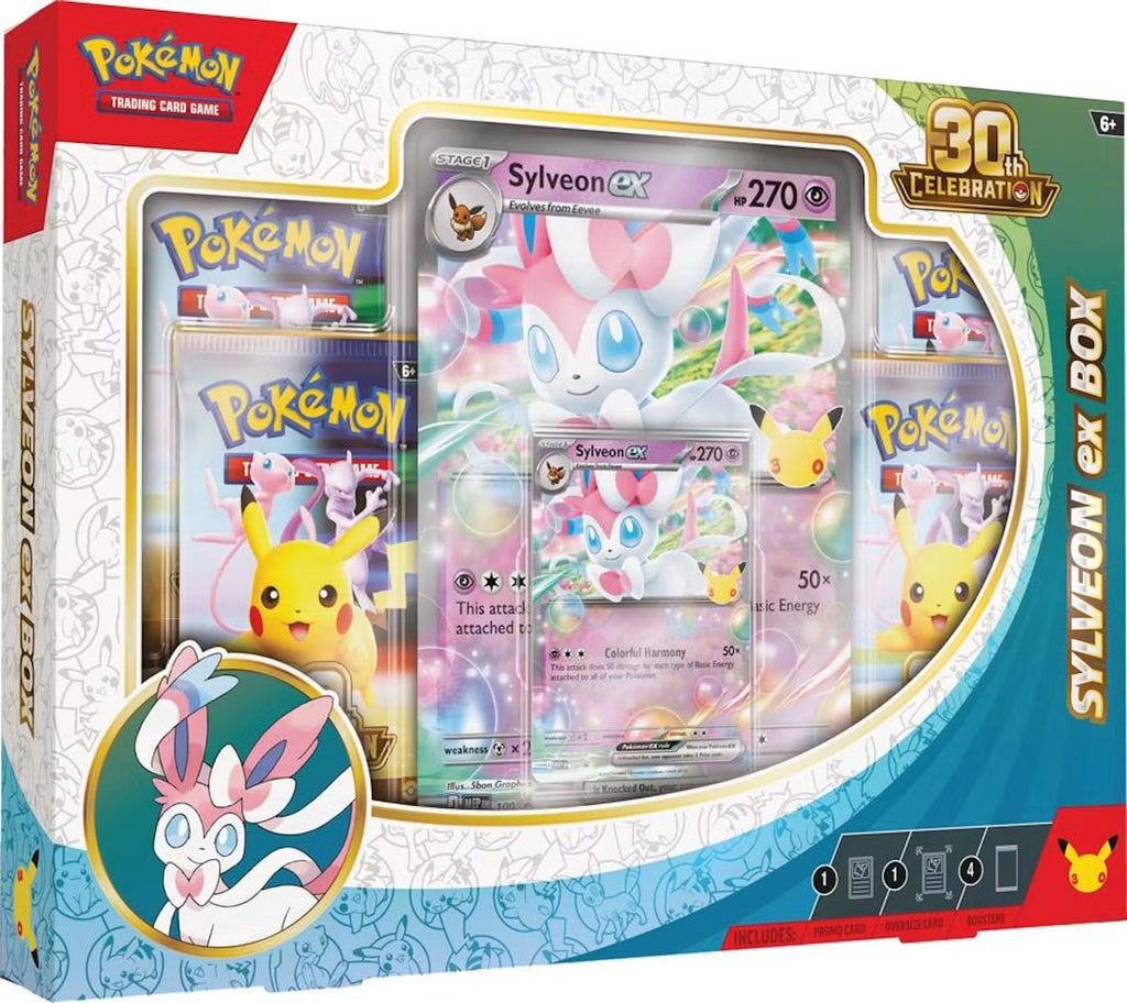Pokemon 30th Celebration Ex Box Trading Cards